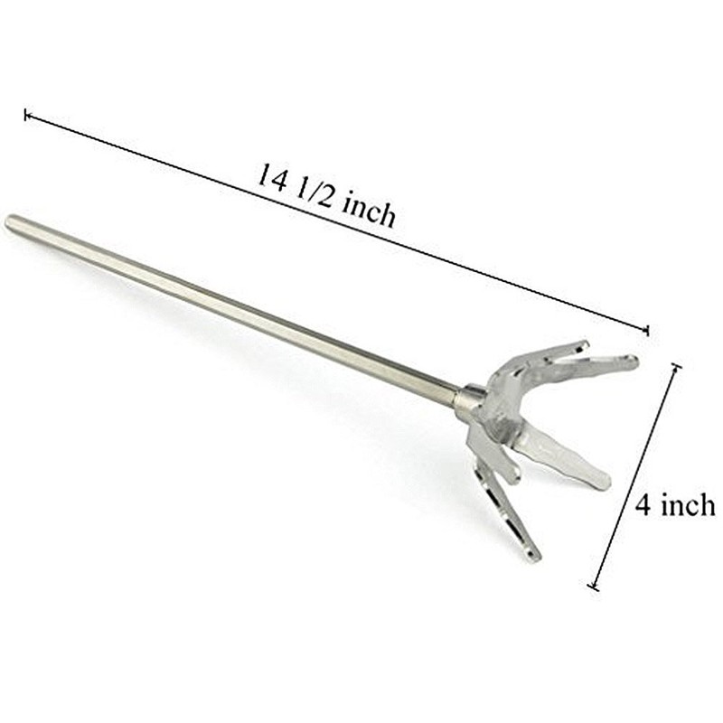 Onlyfire 4 Inch Stainless Steel Pork Puller Used with Standard