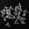 10 Pieces Transparent Nail Clips, Gel Nail Clips, Crystal Nail