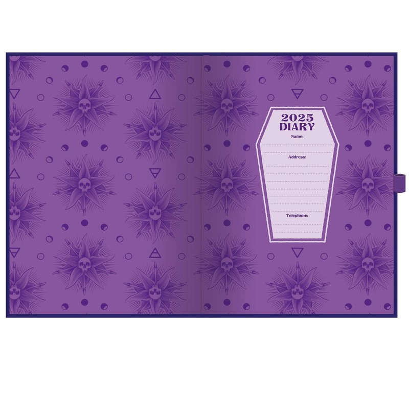 Wednesday 2025 Pocket Diary 14.5 x 21.5 cm