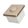 Volume Control Knob 30W 4 Position Wall Mount Volume Control