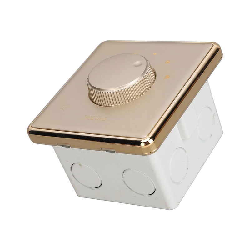 Volume Control Knob 30W 4 Position Wall Mount Volume Control