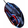 Guibell Mouse Gaming con Cable 3200 dpi,Luces LED 7 Modos,Negro