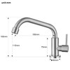 ONECE Kitchen Tap Cold Water Tap Kitchen Cold Water Tap
