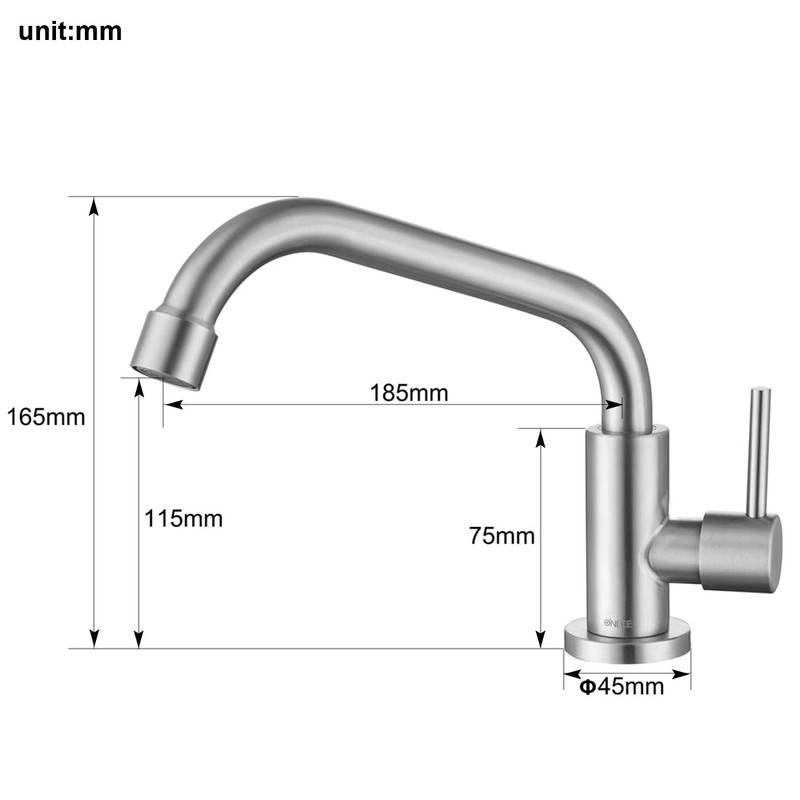 ONECE Kitchen Tap Cold Water Tap Kitchen Cold Water Tap