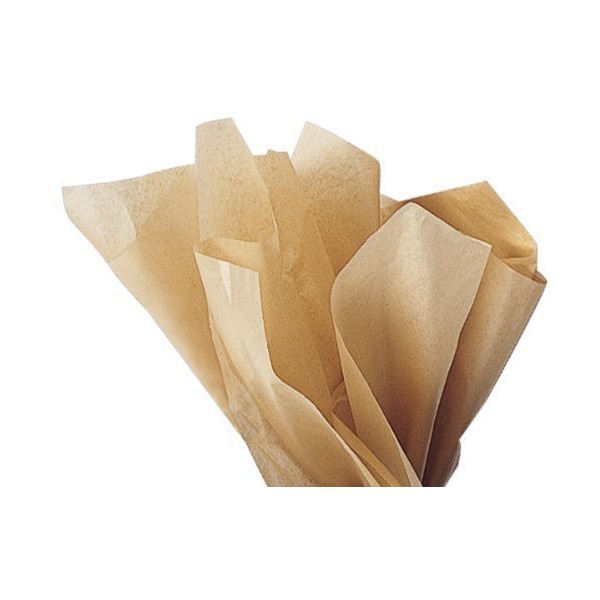 A1 Bakery Supplies Acid Kraft -Free Tissue Paper -960 sheets 15 Inch x 20 Inch neutral tan Premium gift wrap tissue paper