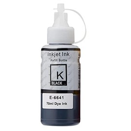 Go Inks 1 x Cyan Ink Bottle to Replace Epson T6641 Compatible/Non-OEM for EcoTank Printers
