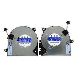 JISHIYUFS New CPU + GPU Cooler for HP Zbook Power 15 G7 G8 G3I HSN-Q26C EG75070S1-C600-S9A EG75070S1-C610-S9A DC5V 0.5A Fan