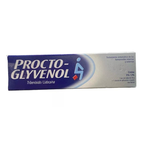 Proctoglyvenol Procto Glyvenol Tribenósido/ Lidocaína Crema Y Canula 30g