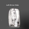 WOZUA Side Mirror Indicator Light Cover Clern Left Driver Side