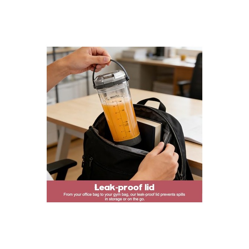 18oz Replacement Cup for Ninja Blast Portable Blender