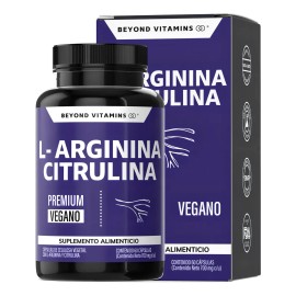 Arginina 1000mg Citrulina Beta Alanina Cafeína Guaraná Aminoácido Esencial Como Precursor Óxido Nítrico Pre Entreno Workout Vitaminas Mujer Hombre