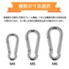 Winova Lissey Carabiner Spring Hook Keychain 304 Stainless Steel Spring
