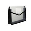 Plastic Expanding Folder, Waterproof Transparent, Snap Closure A4 Size