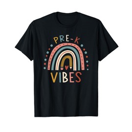 Pre K Vibes Back To School Student Teacher Men Women T-Shirt