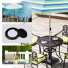 2 Set 2 Inch Patio Table Umbrella Hole Ring and