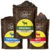 Jerky.com Exotic Elk Jerky Sampler - Wild Game Meat Snacks,