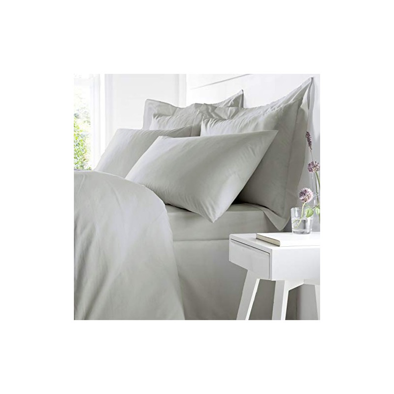 Bianca Egyptian Cotton Oxford Pillowcase Silver