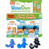 WaterDam Swimming Ear Plugs - Ultra Comfy Waterproof Earplugs Prevent