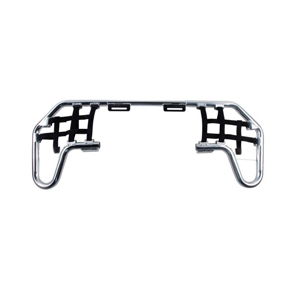 Tusk Comp Series Nerf Bars Silver With Black Webbing -