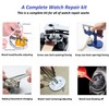Longruner Watch Repair Tool Kit, Professional Portable Watch Tools Back