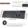 Charging Keyboard Mouse, Backlit Gaming Mice and Keyboard Combo Wireless
