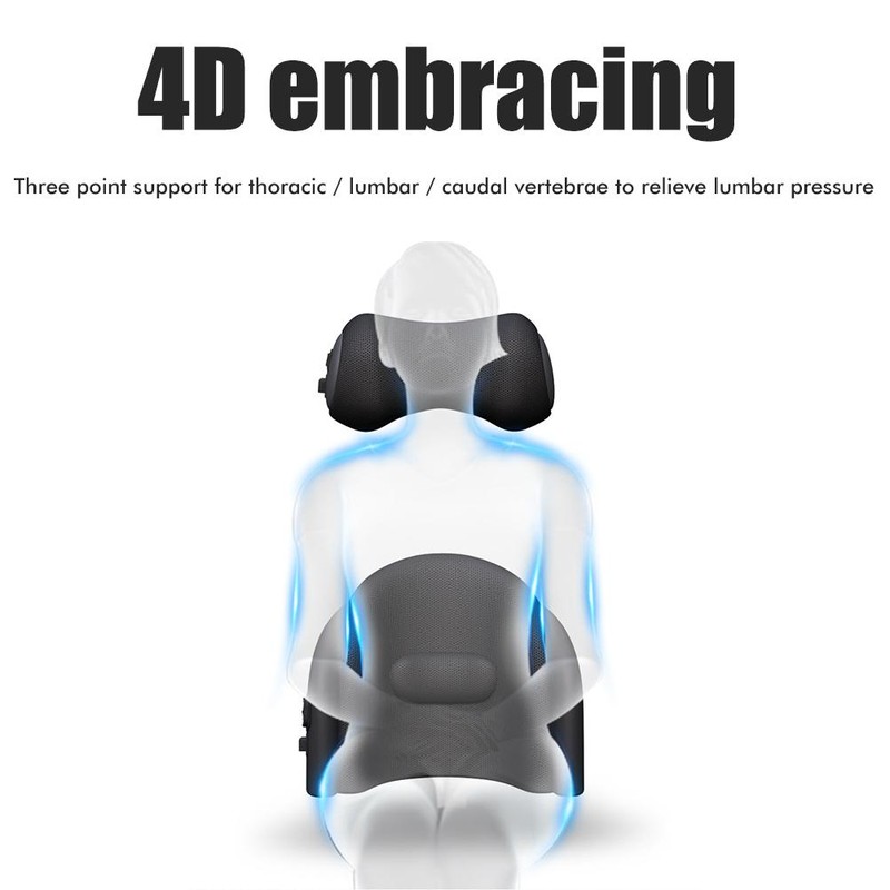 Car Neck Massage Pillow Quiet and Low Noise Deep Tissue