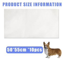 Disposable Pet Bath Towel,10 PCS Portable Pet Grooming Towels,19.6 x 21.6 inch Convenient Pet Cleaning Towel Pet Drying Towels,Absorbent Bath Towel for Medium Dog