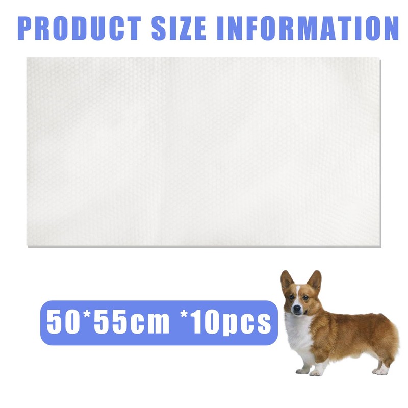 Disposable Pet Bath Towel,10 PCS Portable Pet Grooming Towels,19.6 x