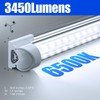 Barrina 6500K 1.5FT LED Shop Light, 3450LM, 25W, T8 Under