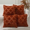 Tudomro 4 Pcs 18 x 18'' Fall Maple Leaves Pillow
