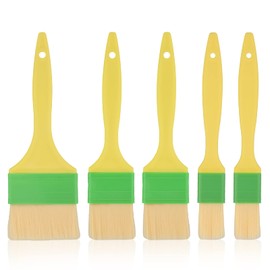 Pack of 5 Pastry Brushes, Multifunctional Food Brush for Oil, Butter Sauce, Egg Liquid, Oil Brush, Cooking Grill Brush, Kitchen Grill Accessories