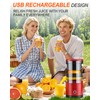 Electric Citrus Juicer Rechargeable - Electric Juicer Machines with USB
