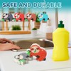 Reallnaive 8 Pcs Christmas Sponges Dish Sponges, Cute Kitchen Scrub