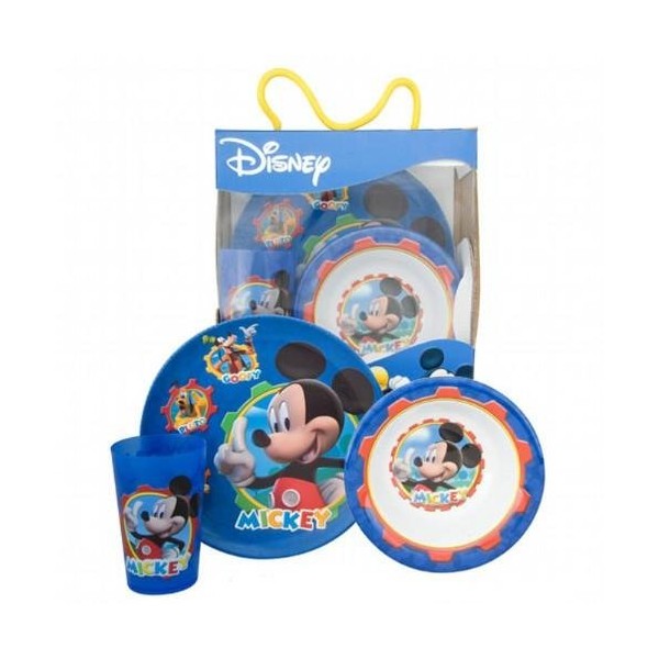 Mickey Mouse Clubhouse 3pc Dinnerware Set
