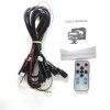Padarsey 9" TFT LCD Car Rearview Quad Split Monitor,Remote Control,