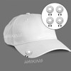 HAIKING Magnetic Golf Hat Clips, 4 Pcs 25mm Golf Ball