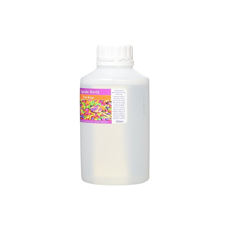 Cupcake World Intense Food Flavouring, Iron Brew, 500 ml