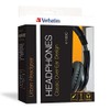 VERBATIM Headphone,Black,Stereo Headphone Classic - Black