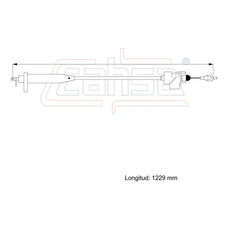 Chicote Sobremarcha Buick Century Cutlass 3.1 L V6 1986-1996
