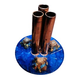 Orgone Pyramid Tower for Whole House Protection - Orgone Energy Generating Device - 4" tall