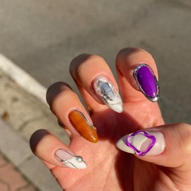 MunNail Unique Nail Tip - Round / MunNail 유니크 네일팁 - 라운드