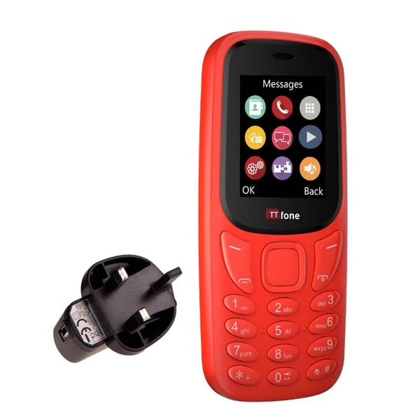 TTfone TT170 UK Sim Free Simple Feature Mobile Phone 1.8inch