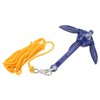 Pilipane Marine Anchor, Marine Kayak Anchor, Portable Foldable Grapnel Kayak