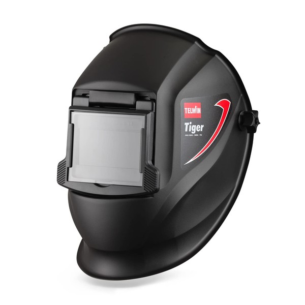 Telwin S.p.A. 802818 Tiger Welding Helmet for Mma/Mig-Mag/Wig Welding, Black