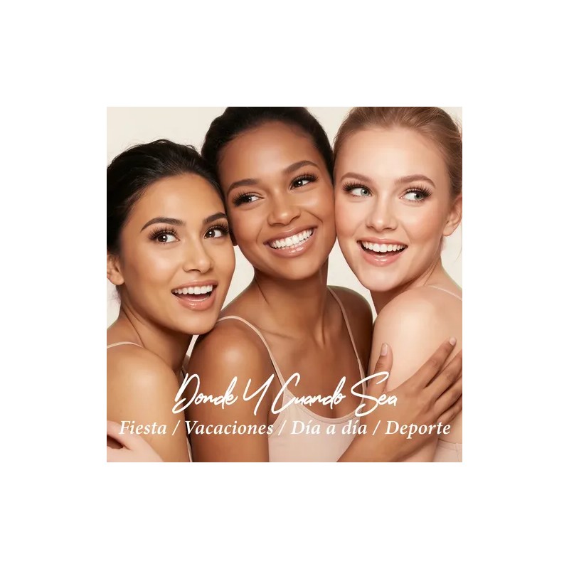 Luminlash Extensiones De Pestañas Postizas 3d Natural 3pcs