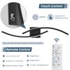 Sovinzert 15000mAh Battery Operated Wall Sconce,Black Wall Sconces with Remote