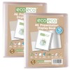 eco-eco A6 Size 50 Percent Recycled 40 Pocket Clear Presentation