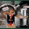 Vexillaris Seasoning Strainer, Stainless Steel Spice Filter, Cooking Spice Filter,