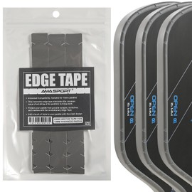 PICKLETECH Pickleball Paddle Protection Tape Moon Gray - Paddle Head Edge Guard - Racket Edge Protection Tape -Fit Perfectly Curved Edge -No Wrinkling Pizzazz Contrasty Colors