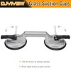 Heavy Duty Suction Cups - Aluminum Vacuum Handle Glass &